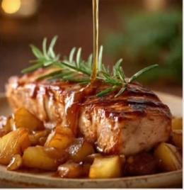 FILETTO DI MAIALE MELE E MIELE