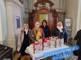 Il gruppo missionario San Giusto accanto al Madagascar