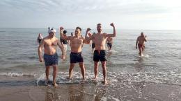 Un tuffo ghiacciato nel 2026 a Rosolina mare