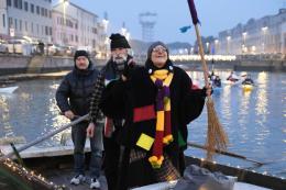 La Befana arriva in barca
