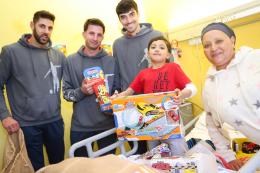 La solidariet&agrave; entra in ospedale