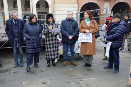 &ldquo;Libert&agrave; per gli iraniani&rdquo;, flash mob a Rovigo