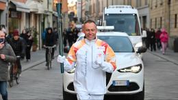 La fiamma olimpica arriva in citt&agrave;