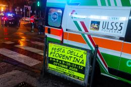 Investita sulle strisce, strada chiusa