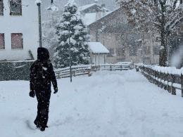 La neve imbianca Dolomiti e Altopiano d'Asiago
