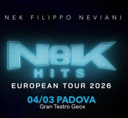 Nek Hits -European tour 2026
