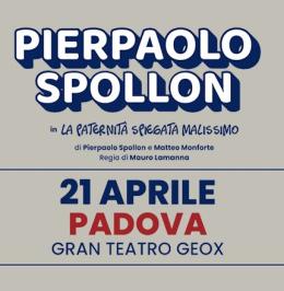 Pierpaolo Spollon - La paternit&agrave; spiegata malissimo