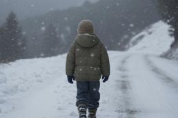 Non ha il superbiglietto olimpico: bimbo lasciato a piedi nella neve