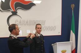 Passaggio di grado per il comandante!