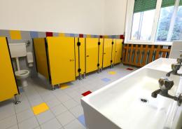 Bagno vietato alla prima e ultima ora
