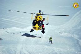 Scialpinista cade sul monte Baldo, elisoccorso