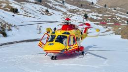 Polesano intrappolato in montagna, salvato dall'elisoccorso