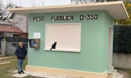 Sistemata e tinteggiata, ora la pesa &egrave; come nuova