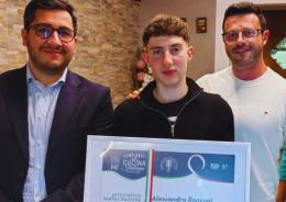 Argento nazionale per il giovane pasticciere
