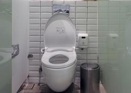 Vai al bagno?  Costa un euro
