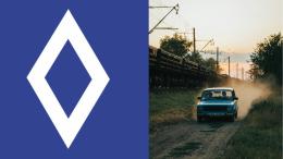 Il rombo bianco su sfondo blu arriva anche in Europa