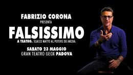 Fabrizio Corona &ndash; Falsissimo A Teatro