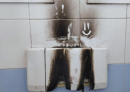 Fiamme a scuola, scatta l&rsquo;allarme
