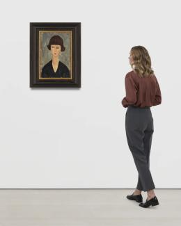 Modigliani, torna sul mercato "Jeune femme brune": vale 13,3 milioni di euro