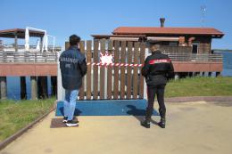 Clamoroso blitz, sigilli a "In Marinetta"