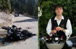 Giovane barman muore nello schianto in moto