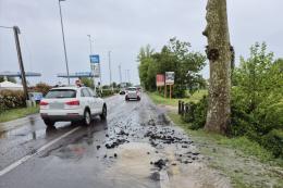 Buche e acqua, strada chiusa