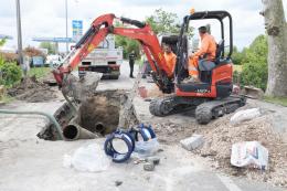 Buche e acqua, strada chiusa