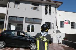 Principio d'incendio e allarme, ci pensano i pompieri