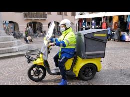 Ecco i nuovi mezzi elettrici per la consegna della posta