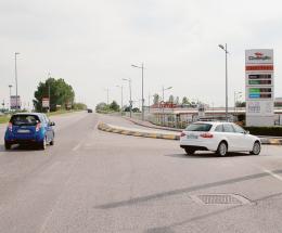 Nuova rotatoria in viale Porta Po