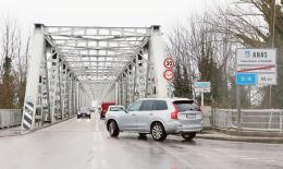 Ponte sul Po: circolazione a doppio senso già da domani