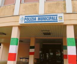 Vigili urbani in servizio serale