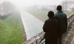 Lastra di ghiaccio sul Polesine