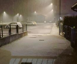 Dopo la neve, la nebbia. E di notte si va sotto zero