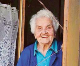 Addio nonna Giovanna, aveva 100 anni