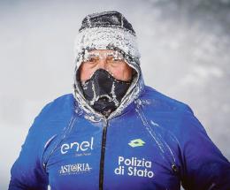 Ha corso 39 chilometri a -52°