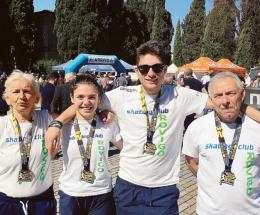 Tre podi per lo Skating Club