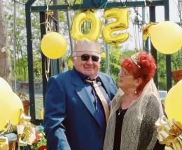 Violetta e Gianfranco sul Po festeggiano le nozze d&rsquo;oro