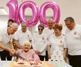 Tanti auguri a Livia che ha spento 100 candeline