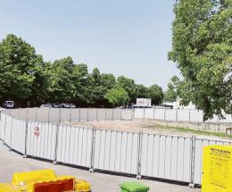 Dell'ex biglietteria  non resta più nulla