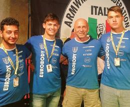 Super campioni polesani portano a casa tre medaglie