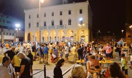 La piazza anima di grandi talenti