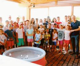 Una grande festa per i piccoli pescatori