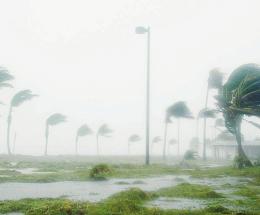 Polesani in fuga dall’uragano