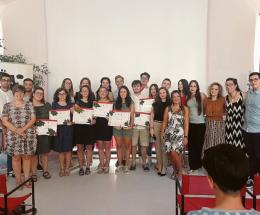 La città premia i suoi sedici splendidi laureati