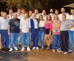 Volley,  a cena con i campioni
