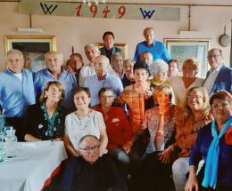 A tavola per festeggiare i 70 anni