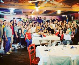 Calabroni, conviviale per 70