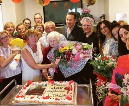 Festa per i cent’anni di Ines