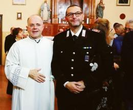 Il benvenuto a don Andrea